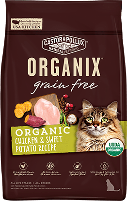 Castor & Pollux Organix Grain Free Organic Chicken & Sweet Potato Recipe